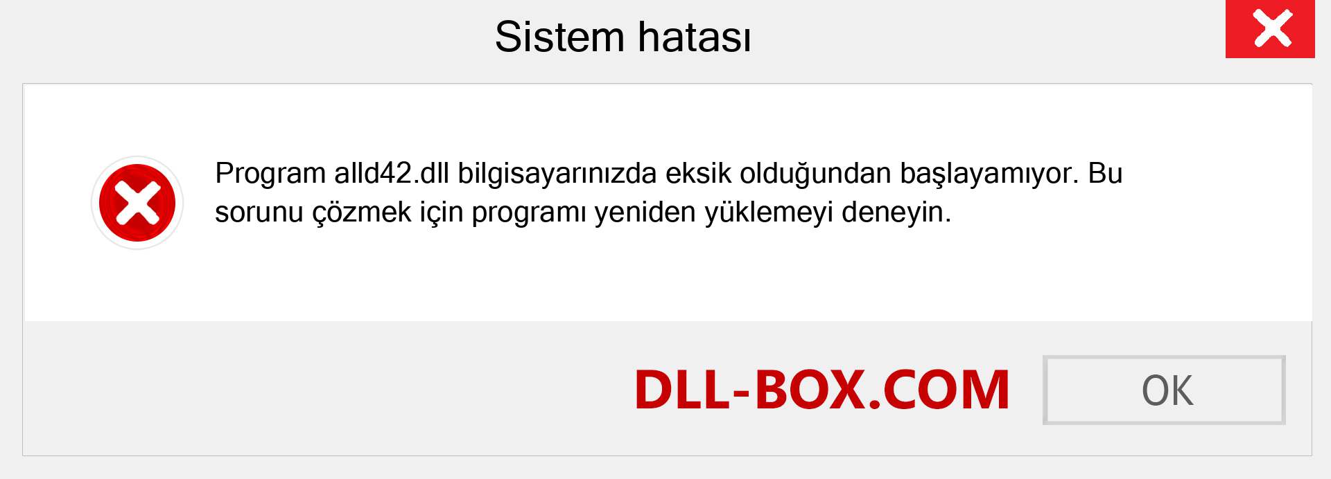 alld42.dll dosyası eksik mi? Windows 7, 8, 10 için İndirin - Windows'ta alld42 dll Eksik Hatasını Düzeltin, fotoğraflar, resimler